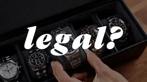 law for fake watches florids|are reproduction watches legal.